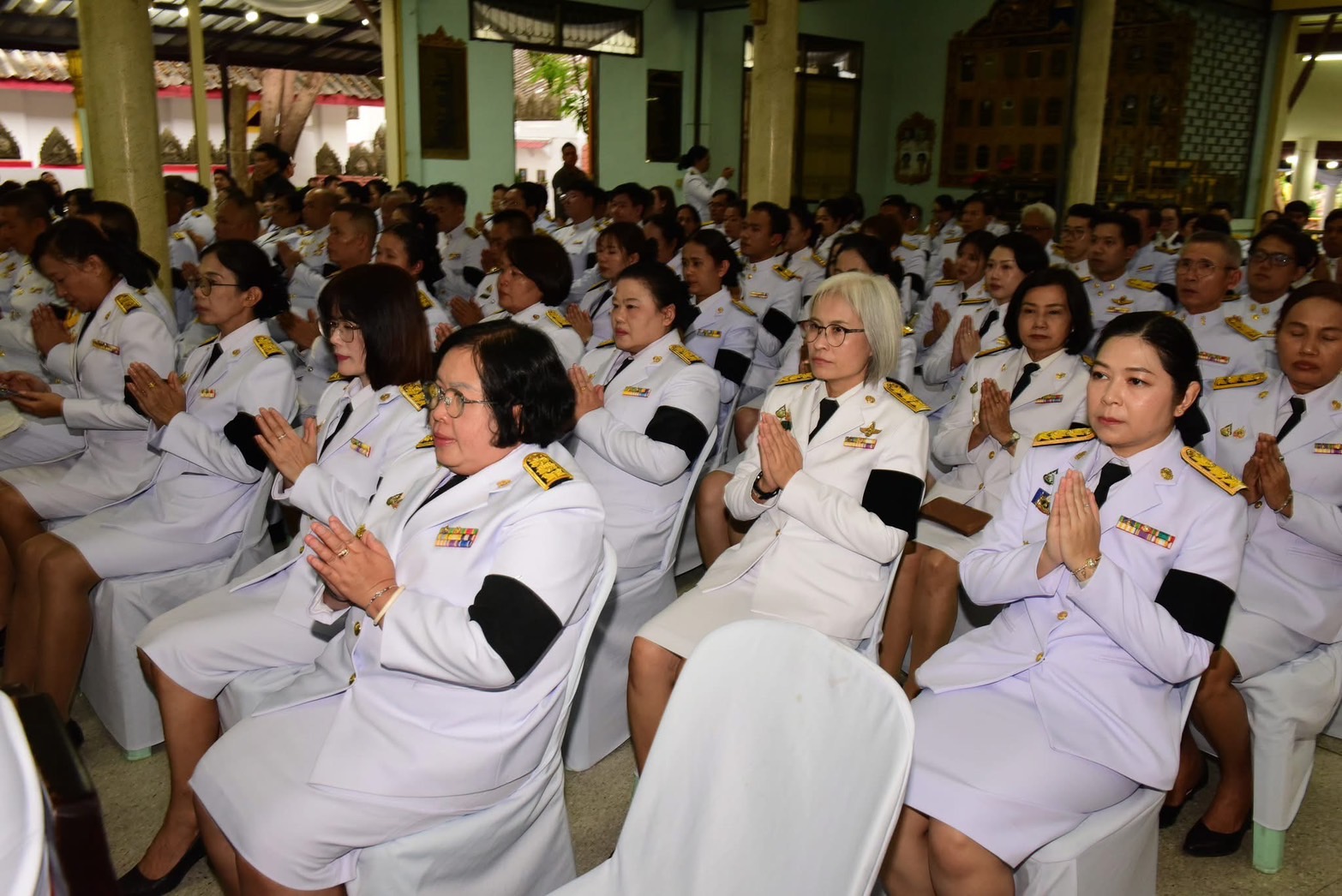 📣 พช.ราชบุรี ร่วมพิธีบำเพ็ญกุศลสัตตมวาร (7 วัน) เพื่ออุทิศถวายเป็นพระราชกุศลสมเด็จพระนางเจ้าสิริกิติ์ พระบรมราชินีนาถ พระบรมราชชนนีพันปีหลวง พระผู้เสด็จสู่สวรรคาลัย